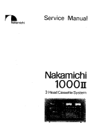 Nakamichi 1000-II-Service-Manual